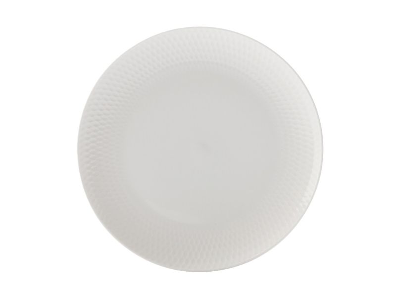 Maxwell &amp; Williams - 18cm White Basics Diamonds Side Plate