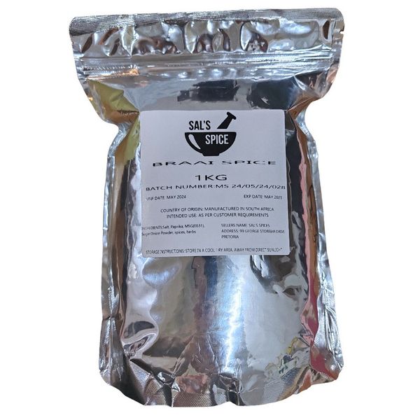 Sal's Spice Braai Spice - 1kg