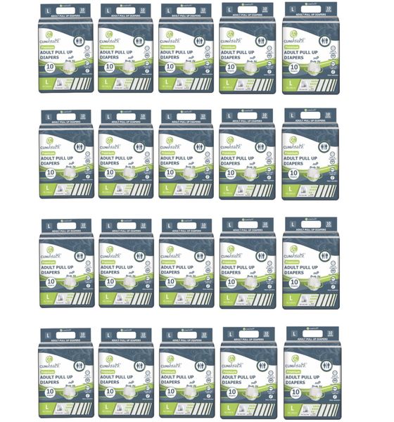 20 × Clinihealth Large Premium Adult Nappies