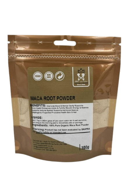 Ididit For Earth Maca Powder Superfood Supplement 100g
