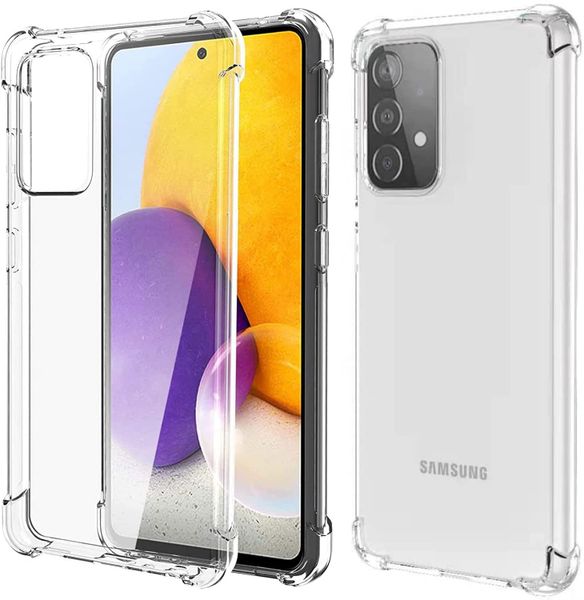 Shockproof TPU Clear Pouch Gel Case Compatible with Compatible Galaxy A23