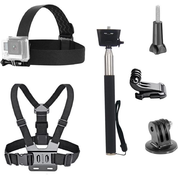 3 in 1 Universal Action Camera Accessories Kit for GoPro Hero
