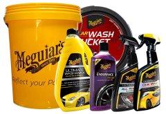 Meguiar's Car Care Kit incl. Complimentary Meguiar's 20 Litre Wash Bucket