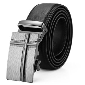 Olive Tree - Genuine Leather Ratchet Belt - Style 2