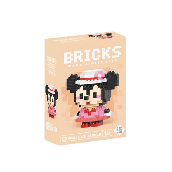 Bricks - Mini Figure Disney Minnie Mouse Building Blocks
