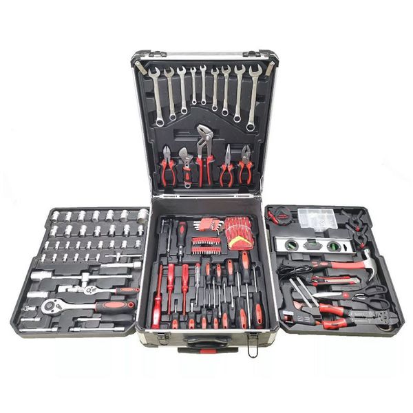 186 Pieces Multi-functional Screwdriver Socket Tool Set-LPD-10036-1