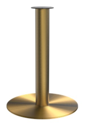AVL S4 Metal Floor Speaker Stand Brushed Gold