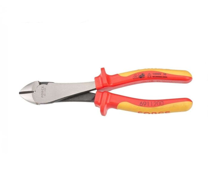 Force - Insulated Diagonal - Cutting Plier - 200mm - 3 Pack