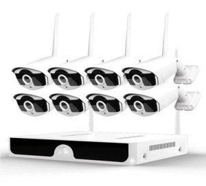 True HD 8 Channel 1080P Wireless IP CCTV Kits