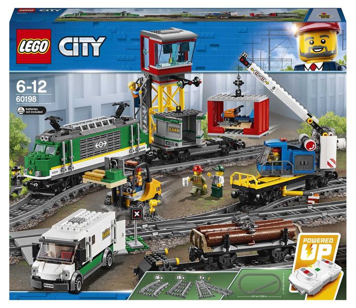 LEGO® City Cargo Train 60198 Building Toy Set - 1226 Pieces