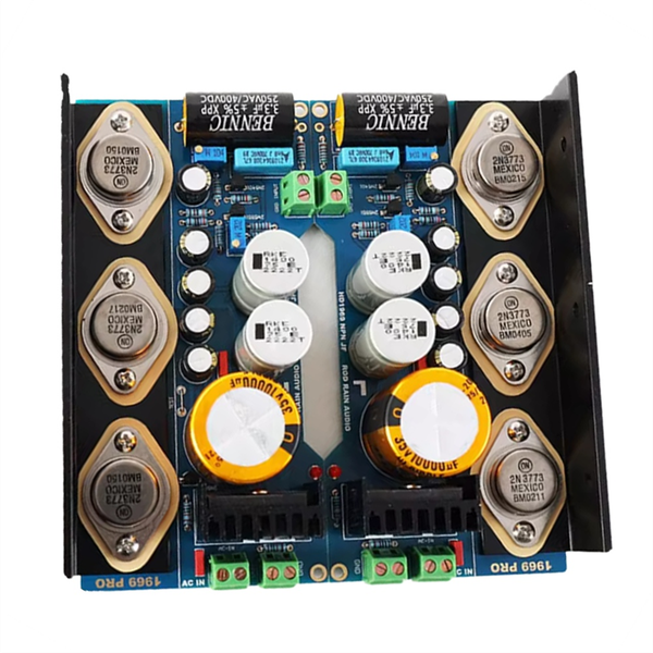 2Pcs 1969 20W &amp; 20W Class A Power HiFi Amplifier Finished Board