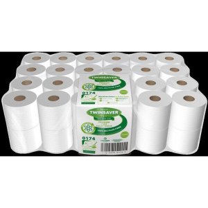Toilet Paper 1ply - 48 Rolls Twinsaver 0174