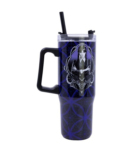 Stor Insulated Stainless Steel Xl Cool Mug - Wednesday - 920 ml