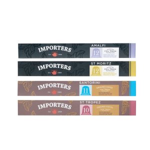Importers International Variety Nespresso Compatible Coffee Capsules - 40