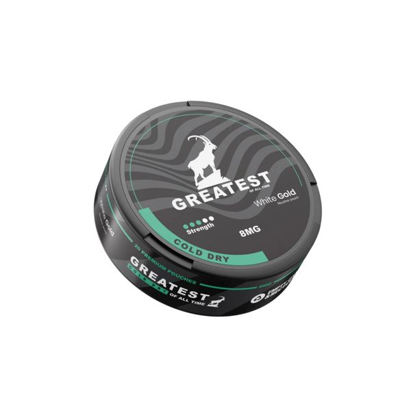 Greatest Cold Dry 8mg Nicotine Pouches