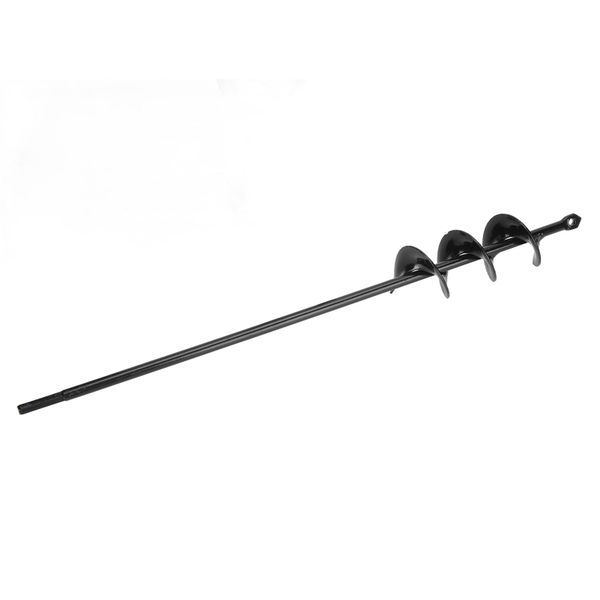 Spiral Auger Drill Bit 5x45cm Hex Shank High Carbon Steel for Planting