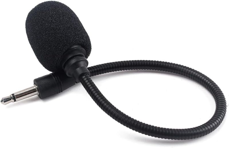Recording Mic for Laptop Mini Condenser Microphone Omnidirectional