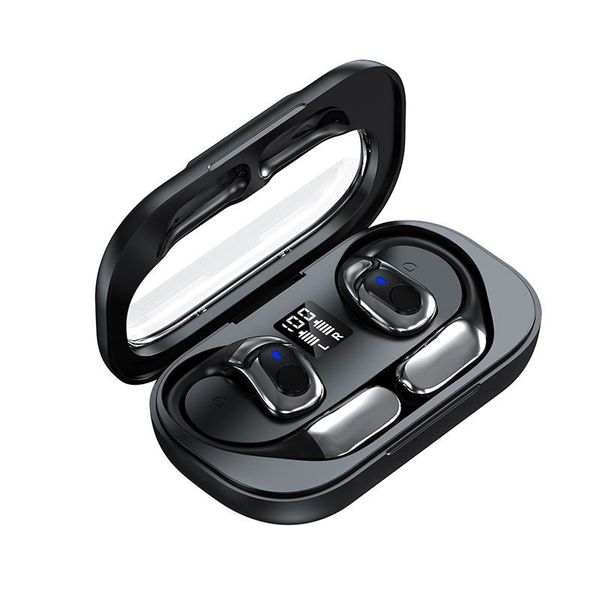 Sport Earpod Wireless Earphones Bluetooth Earphones Headphones YW01 - Black