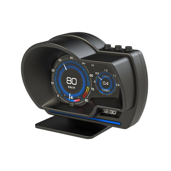 Multiview Configurable HUD Head-Up Display - Direction/Speed/Brake Test