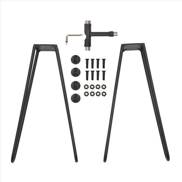 Solid Skateboard Stool Bracket Skateboard Chair Leg Bracket Iron