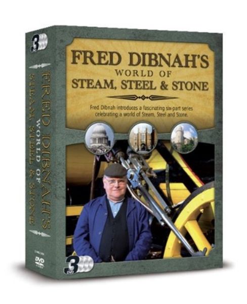 Fred Dibnah's World of Steel, Steam and Stone: Triple Pack(DVD)