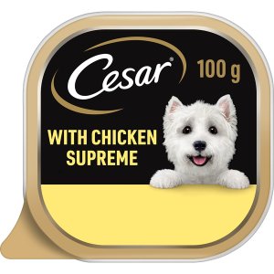Cesar Adult Wet Dog Food with Chicken Supreme 24 x 100g