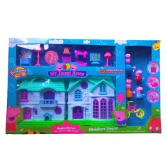 Peppa Pig Happy Pig Home With Figurines