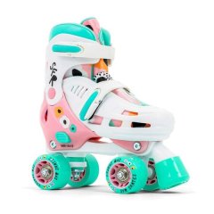 SFR Storm V Adjustable Roller Skates - Flower