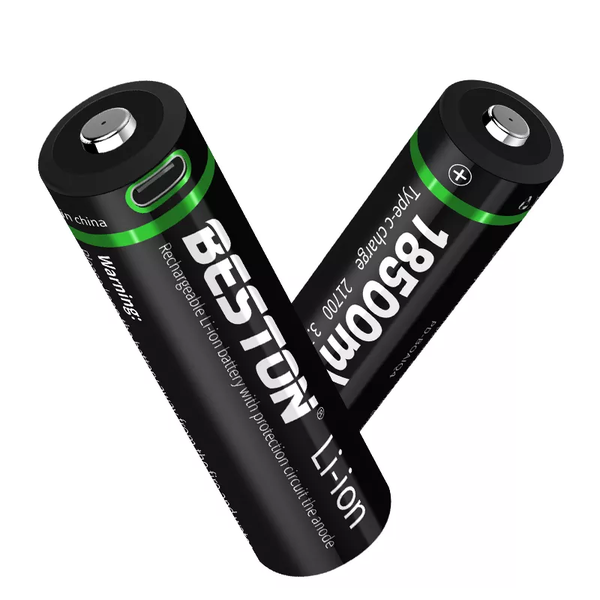 BESTON 21770 USB-C Rechargeable Lithium-ion Battery Power Bank 3.7V 5000mAh