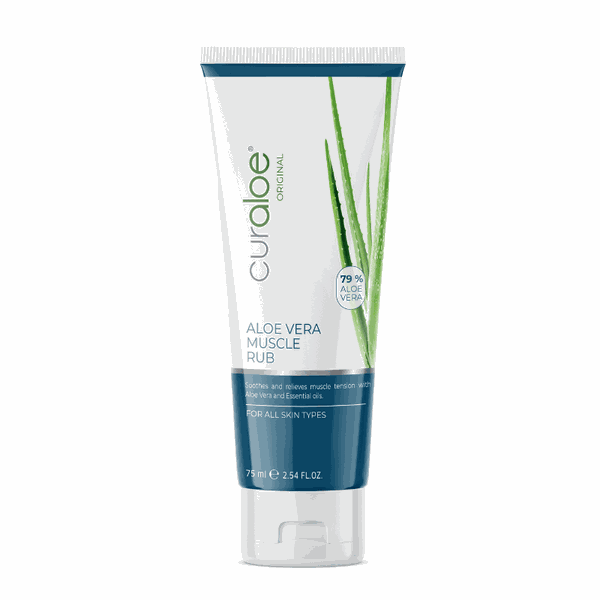 Curaloe Aloe Vera &amp; Arnica Muscle Rub 75ml - 79% Aloe Vera