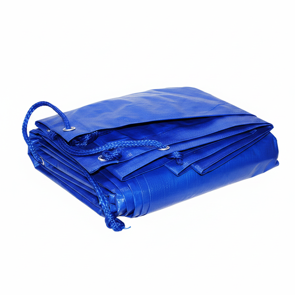 Durable Tarpaulin 1.8m x 2.4m with Eyelets for Outdoor Use