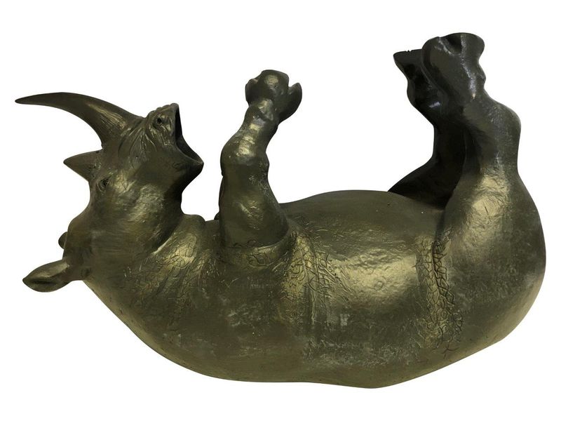 African Wild Ones Rhino Wine Holder