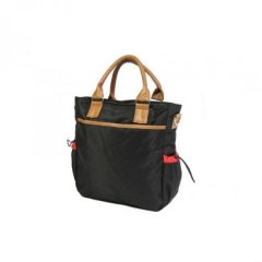 Nuovo Diaper Bag - Black/Brown