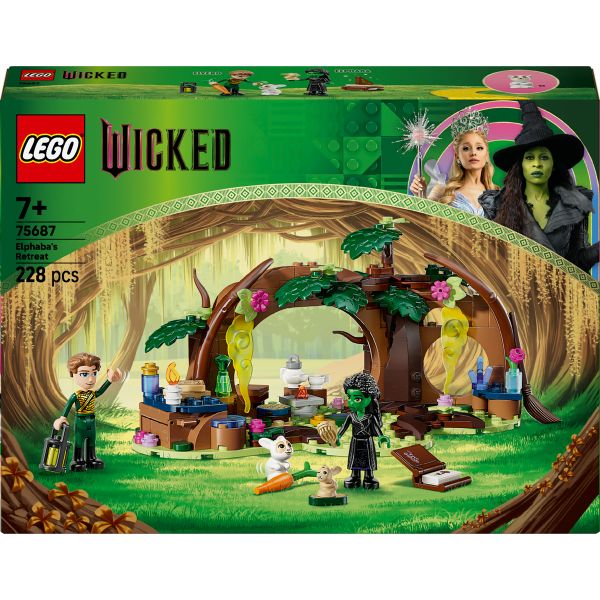 LEGO® Wicked Elphaba’s Retreat Creative Forest Building Toy for Kids 75687