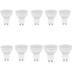 10 Pack - LED 6w Down lights GU10 Cool White