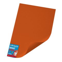 Butterfly Board - A2 160gsm Bright Singles - Wrapped (Orange) x 50