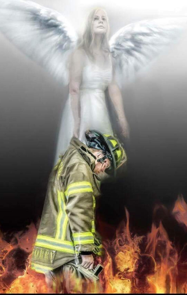 Diamond Painting Round DIY Kit_50cm x 75cm–Fireman Illustration MP547