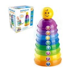 Rainbow Stacking Cups - 9 Pieces