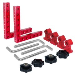 Tool DIY 90 Degree Right Angle Clamp Set for Woodworking 6 Piece