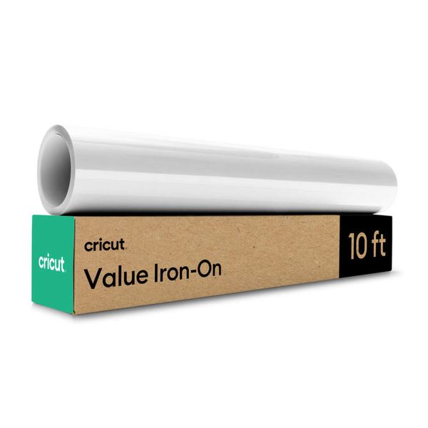 Cricut Value Iron-On 30.5cm x 3m White
