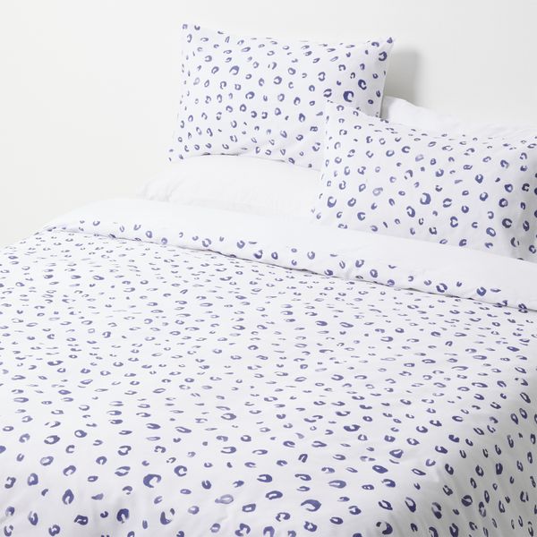 George &amp; Mason Polycotton Abstract Animal Print 144 TC Duvet Cover