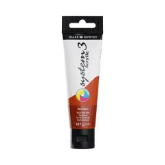 Daler Rowney: System3 Acrylic Colours 59ml - Burnt Sienna