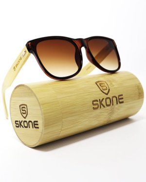 Skone Navagio UV400 Protection Bamboo Sunglasses