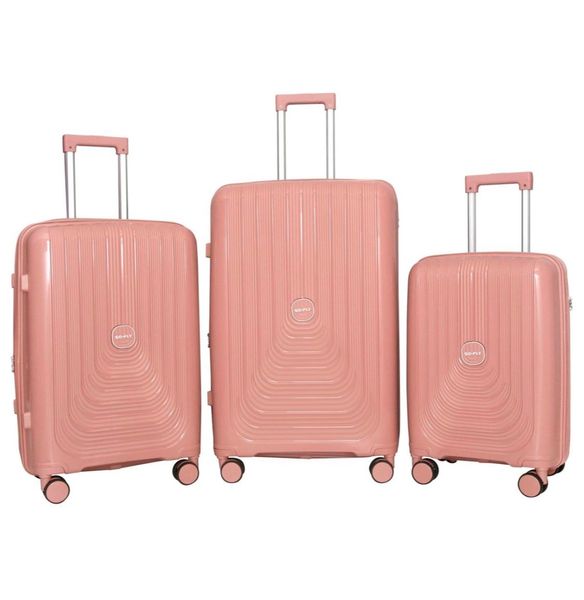 3 Piece Luggage Bag-Travel Bag- So-Fly-Unbreakable-Anti-Theft-Spinning Wheels