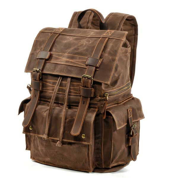 European and American Retro Style Backpack