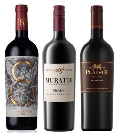 3 Bottle Mixed case of Ultra Premium Red Blend wines - 3 x 750ml