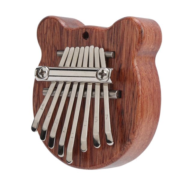 Portable Bear Kalimba 8 Keys for Children