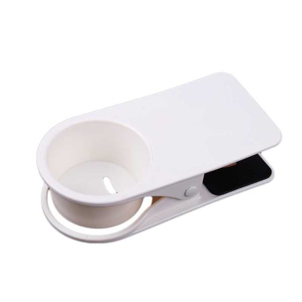 Desk Side Table Clip Cup Holder