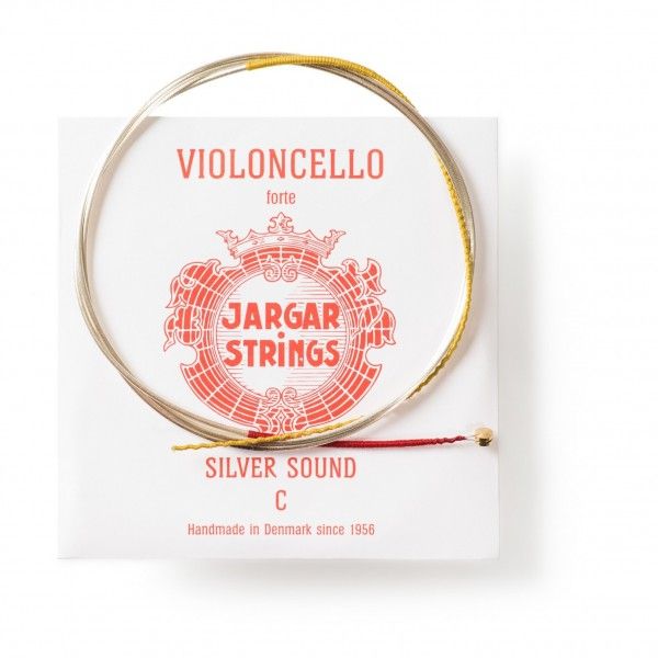 Jargar Cello Red Forte Single String C Silver Sound 4/4