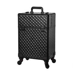 Professional Rolling Makeup Trolley Case Salon Beauty Nail Artist Case